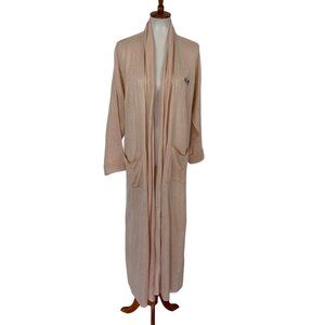 Mark And Graham Knit Robe Large Pink Lounge Cozy Chic Loungewear Boho Minimalist